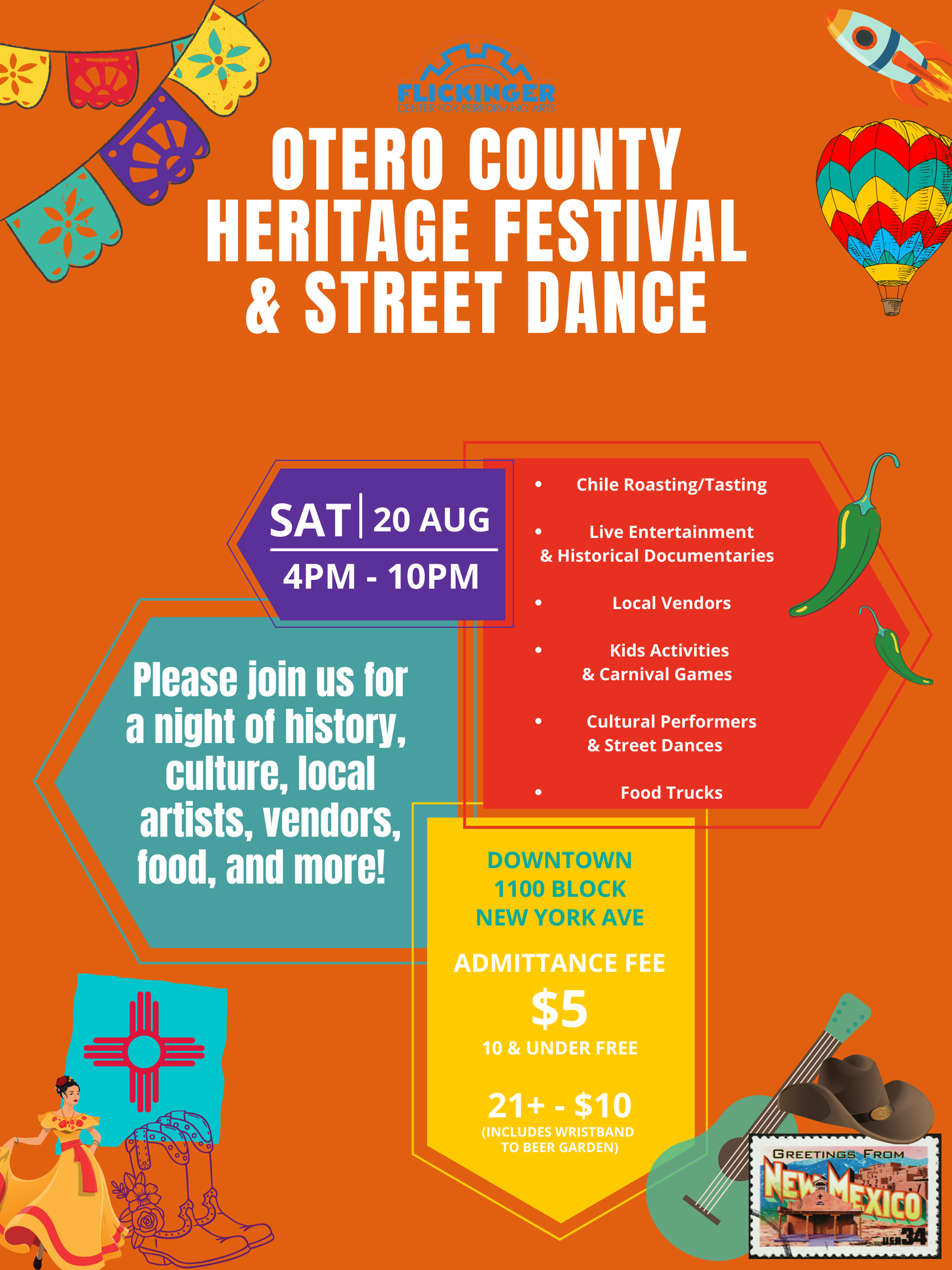 Otero County Heritage Festival & Street Dance - Theater and